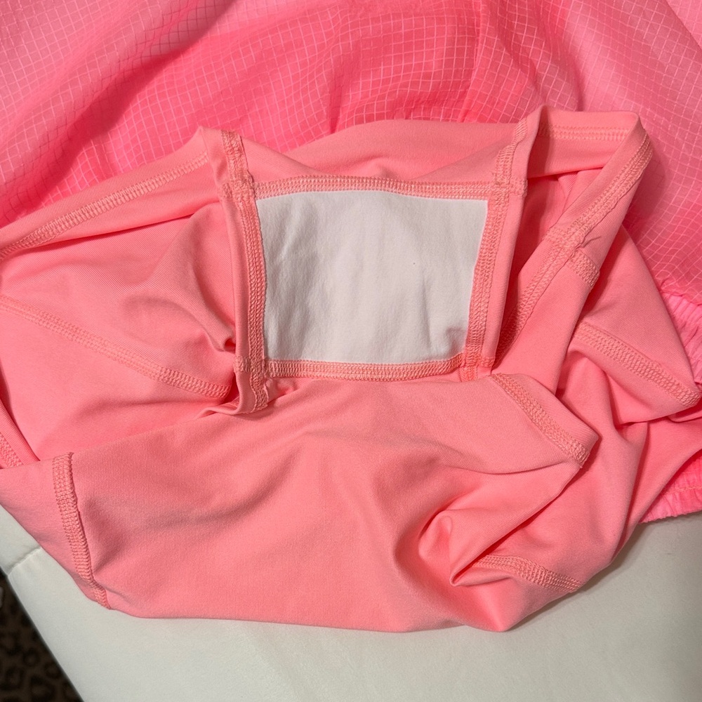 Alo Yoga Women's Game Time Neon Pink Bubblegum Shorts - Picture 9 of 12